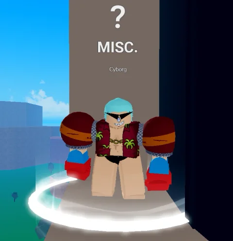 ลักษณะ NPC Cyborg (NPC) ในเกม Blox Fruits