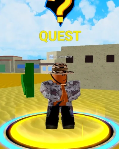 ลักษณะ NPC Desert Adventurer ในเกม Blox Fruits