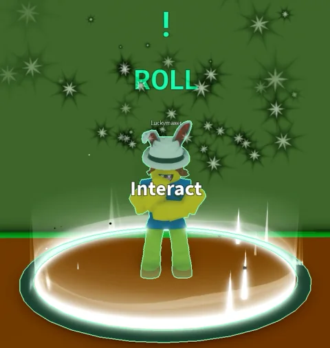 ลักษณะ NPC Luckymaxer (NPC) ในเกม Blox Fruits