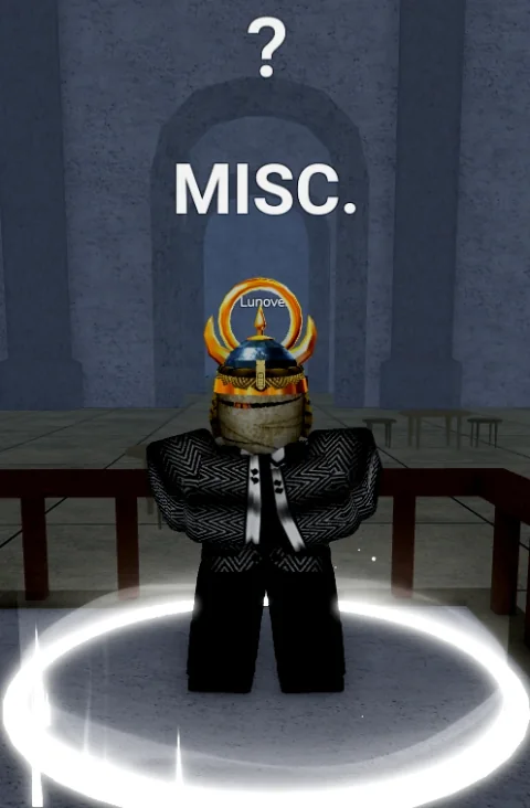 ลักษณะ NPC Lunoven ในเกม Blox Fruits
