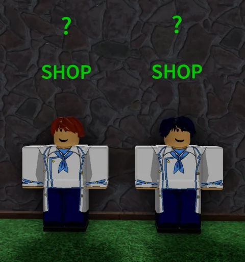 ลักษณะ NPC Marines Boat Dealer ในเกม Blox Fruits