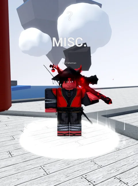ลักษณะ NPC Oni Fisherman ในเกม Blox Fruits