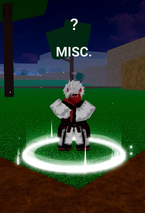 ลักษณะ NPC Oni (NPC) ในเกม Blox Fruits