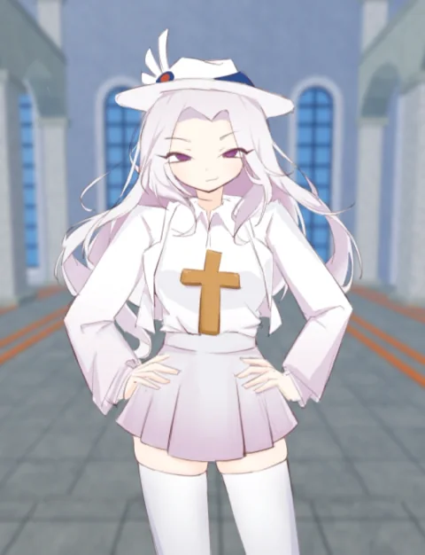 ลักษณะ NPC rip_indra-chan ในเกม Blox Fruits