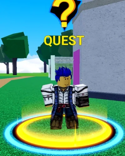 ลักษณะ NPC Sky Adventurer ในเกม Blox Fruits