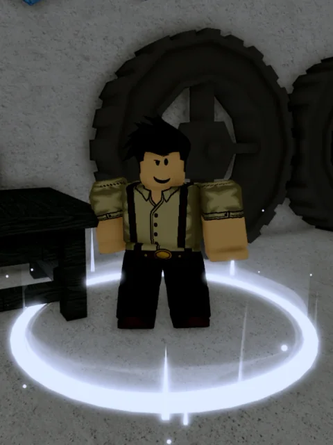 ลักษณะ NPC Submarine Worker ในเกม Blox Fruits