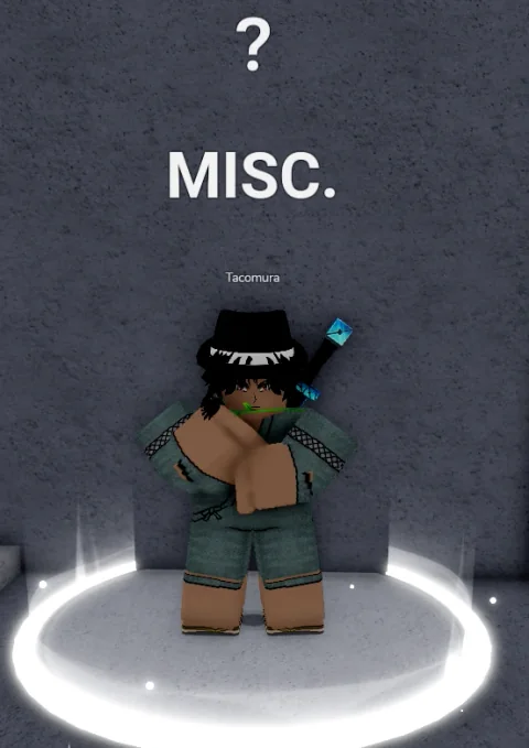 ลักษณะ NPC Tacomura ในเกม Blox Fruits