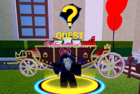 ลักษณะ NPC Valentines Delivery (NPC) ในเกม Blox Fruits