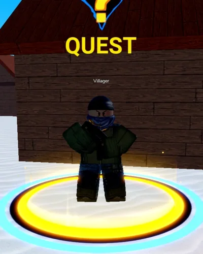ลักษณะ NPC Villager ในเกม Blox Fruits