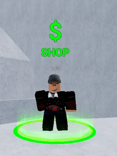 ลักษณะ NPC Yoshi ในเกม Blox Fruits