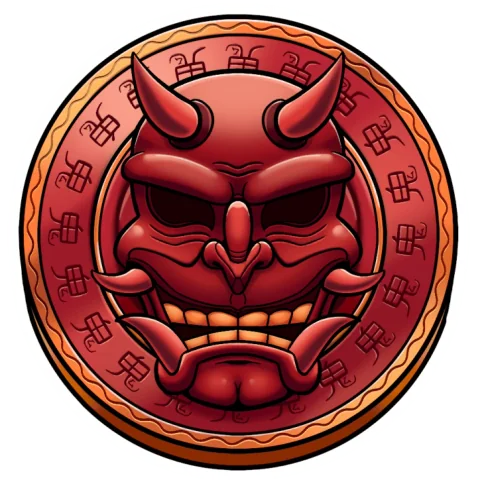 ไอคอน Oni Token ใน Blox Fruits
