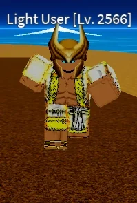 ลักษณะศัตรู Light User ในเกม Blox Fruits