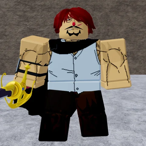 ลักษณะบอสSaber Expert ในเกม Blox Fruits