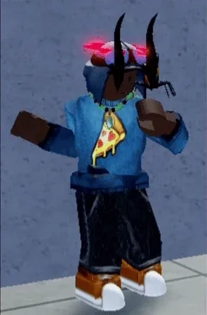 ตัวอย่างท่ายืนเมื่อใช้ Sharkman Karate ใน Blox Fruits