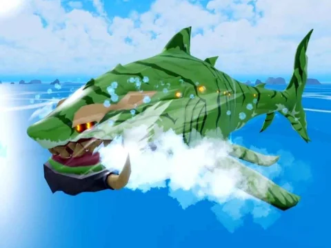 ลักษณะบอสTerrorshark ในเกม Blox Fruits