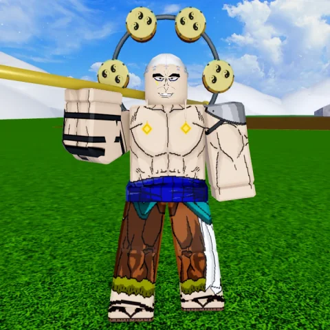 ลักษณะบอสThunder God ในเกม Blox Fruits