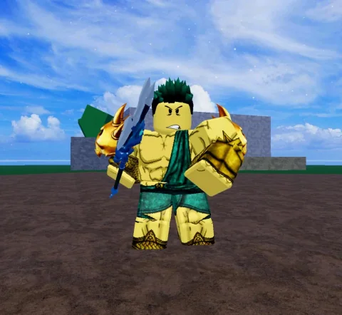ลักษณะบอสTide Keeper ในเกม Blox Fruits