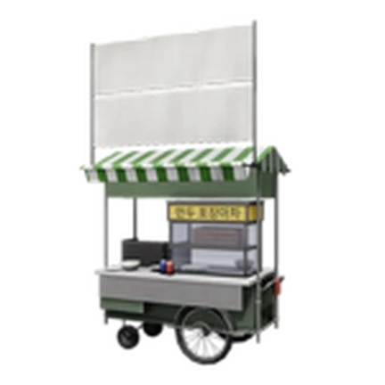 ภาพทางการ BloxStrike รถเข็นอาหารแถบเขียว · Pass Food Cart · 1826497619