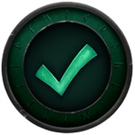 ภาพทางการ Demonology: เหรียญความสำเร็จ Corporate Approval · Badge Corporate Approval · 61050075572934