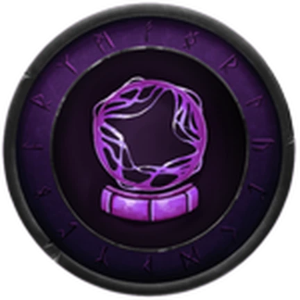 ภาพทางการ Demonology: เหรียญความสำเร็จ Clairvoyant · Badge Clairvoyant · 1483909891554816