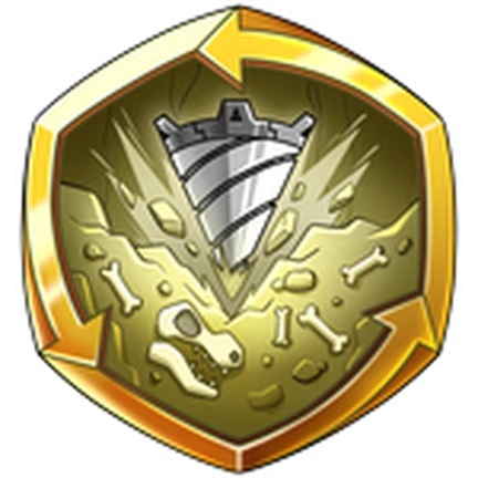 ไอคอน Badge Fossil Layer ID 3529410141014342 ทาง Roblox