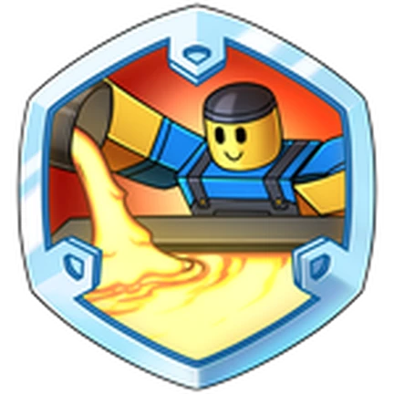 ไอคอน Badge Smelt It, Dealt It ID 4125499782760539 ทาง Roblox