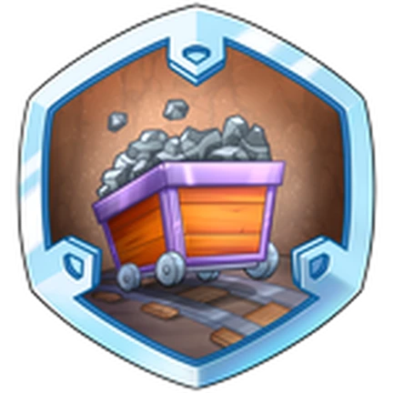 ไอคอน Badge Mine Iron ID 141571163581761 ทาง Roblox