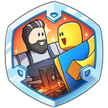ไอคอน Badge Blacksmith ID 4465722801043912 ทาง Roblox