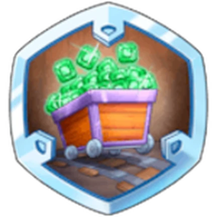 ไอคอน Badge Mine Emerald ID 1439306799918233 ทาง Roblox