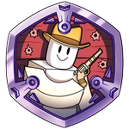 ไอคอน Badge Gunslinger ID 2901304424047220 ทาง Roblox