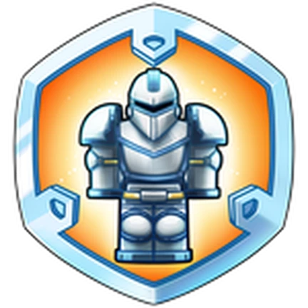 ไอคอน Badge Steel Armor ID 2828997894522494 ทาง Roblox