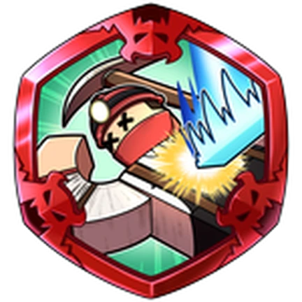ไอคอน Badge Bandit Miner ID 3124782930194242 ทาง Roblox