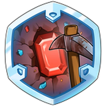 ไอคอน Badge Rusty To Riches ID 4173813498476000 ทาง Roblox