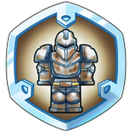 ไอคอน Badge Rusty Armor ID 2338371033051109 ทาง Roblox
