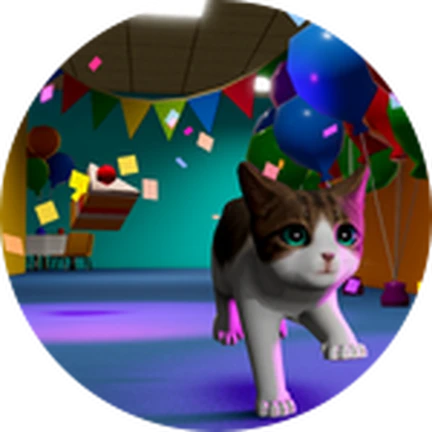 ภาพทางการ Kitten Game ไอคอน Badge Party's Over ในธีมแมว · Badge Party's Over · 851910889191691