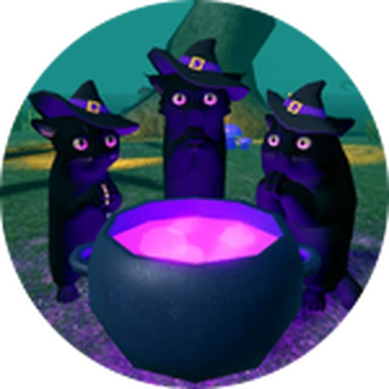 ภาพทางการ Kitten Game ไอคอน Badge Bewitched ในธีมแมว · Badge Bewitched · 1178421325381755
