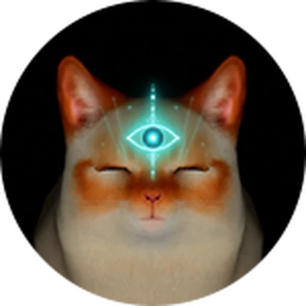 ภาพทางการ Kitten Game ไอคอน Badge Sixth Sense ในธีมแมว · Badge Sixth Sense · 3824657854008098