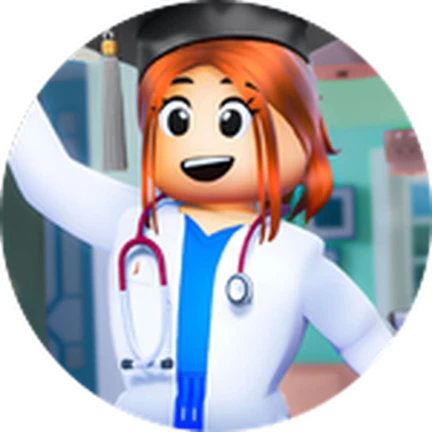 ไอคอน Badge แพทย์สวมเสื้อกาวน์ จาก Maple Hospital ของ Marizma Games บน Roblox