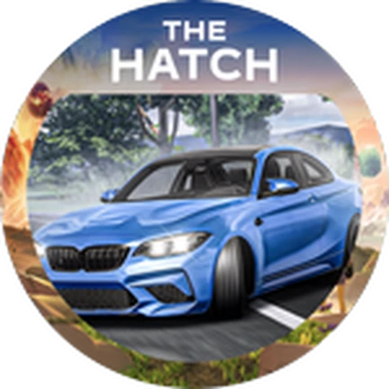 ภาพทางการ Midnight Chasers ตรา The Hatch กับภาพรถสีน้ำเงิน · Badge The Hatch · 471629015077966