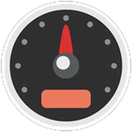 ไอคอน Pass Super Speed ของ NewSmith แสดงหน้าปัดความเร็ว