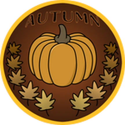 ภาพทางการ Plane Crazy ไอคอน Autumn Event Completion รูปเหรียญฟักทอง · Badge Autumn Event Completion · 1822510092153308