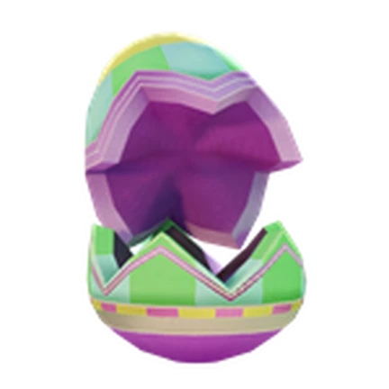 ภาพทางการ Plane Crazy ไอคอน Egg สีชมพูเขียว · Badge Eggfluencer · 2124519020