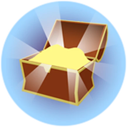 ภาพทางการ Plane Crazy ไอคอน You found gold รูปหีบสมบัติ · Badge You found gold! · 2124713647