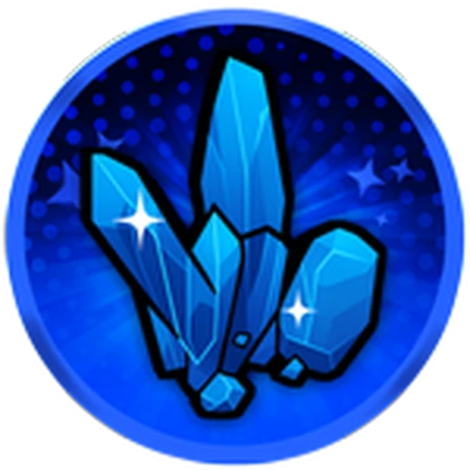 ภาพทางการ Prospecting! ตราวงน้ำเงินรูปผลึกสีฟ้า Rare · Badge Rare Find · 4397838612131040