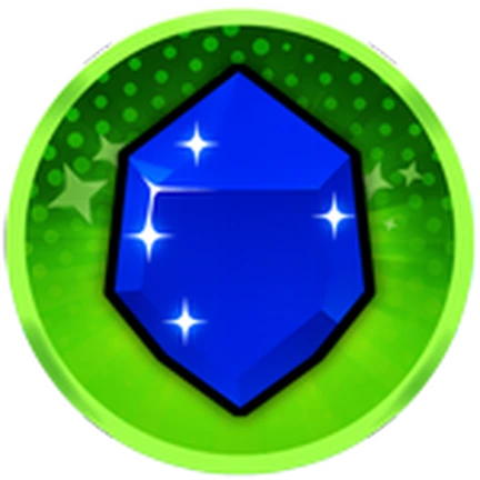 ภาพทางการ Prospecting! ตราวงเขียวรูปพลอยสีน้ำเงิน Uncommon · Badge Uncommon Find · 2820088877696530