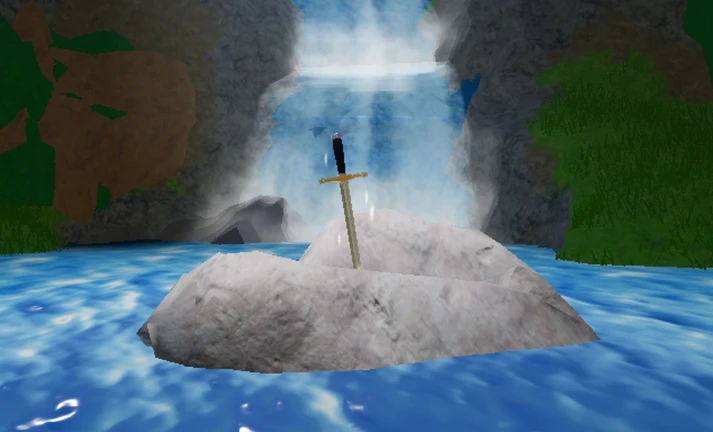ภาพทางการ Prospecting! ดาบปักก้อนหินในลำธารหน้าผา · Event Overgrown Grotto Rework · 6731886292201374316