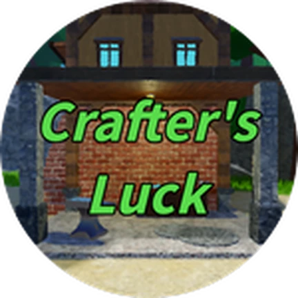 ภาพทางการ Prospecting! ป้าย Crafters Luck หน้าบ้านไม้ · Pass Crafting Luck · 1268736489