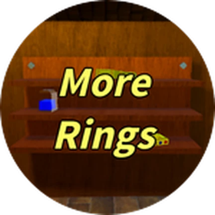 ภาพทางการ Prospecting! ป้าย More Rings บนพื้นไม้ · Pass More Ring Slots · 1267974799