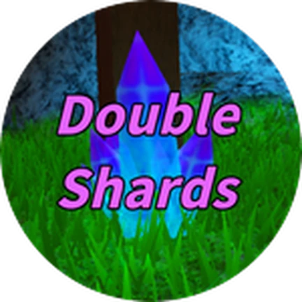 ภาพทางการ Prospecting! ป้าย Double Shards เหนือผลึกม่วง · Pass 2x Shards · 1267726835
