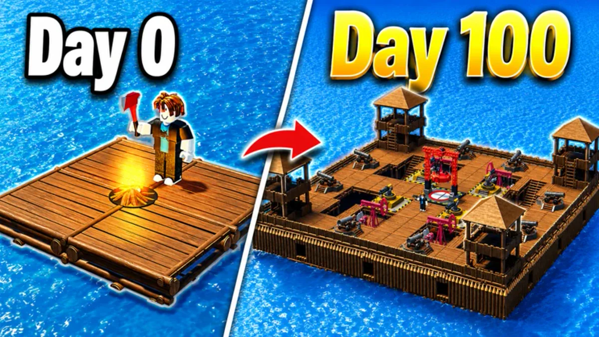 ภาพโปรโมตทางการ 5 จาก Roblox สำหรับ 100 Days At Sea Wiki